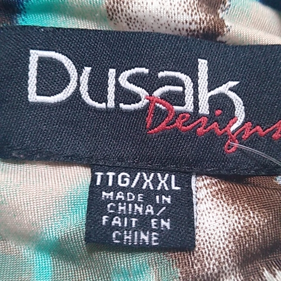 Dusak design multi color sleeveless shirt - Picture 7 of 7